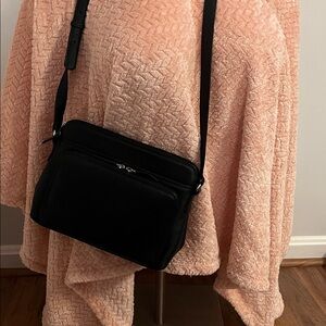 Leather Black Crossbody Bag
